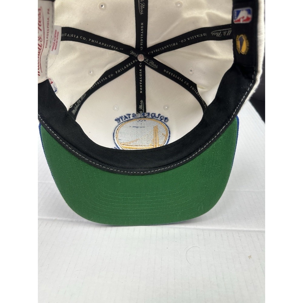 Golden State Warriors Mitchell & Ness Snapback Cap Hat Adult Adjustable NBA - Picture 5 of 7